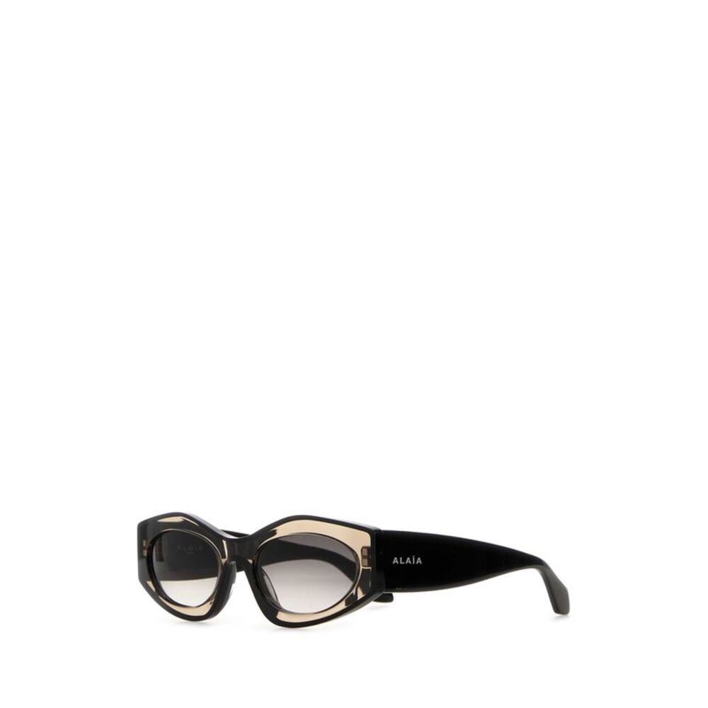 Alaia Women Black Acetate Sunglasses